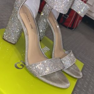 Gianni Bini Tall silver heels size 9.5 US in womens